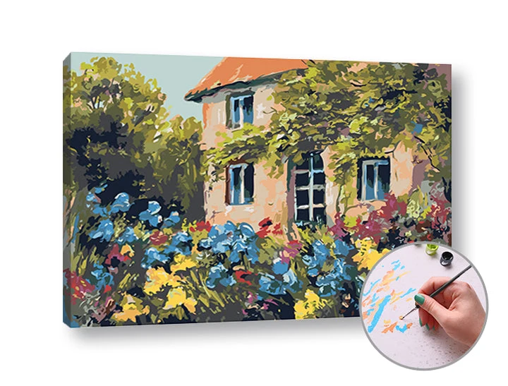 MAGIC HOUSE Paint by Numbers | Medium Difficulty