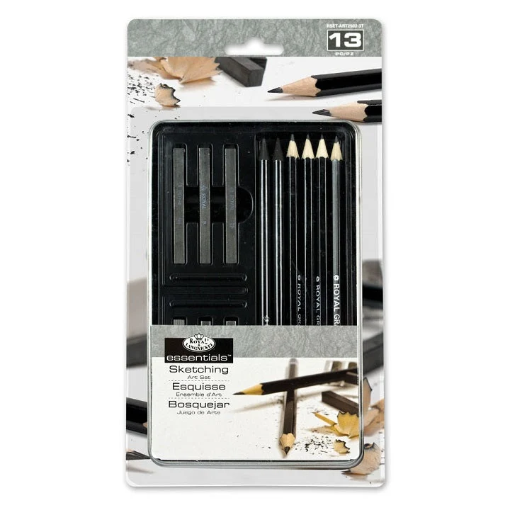 Essentials Sketching Set in Tin, Set of 13