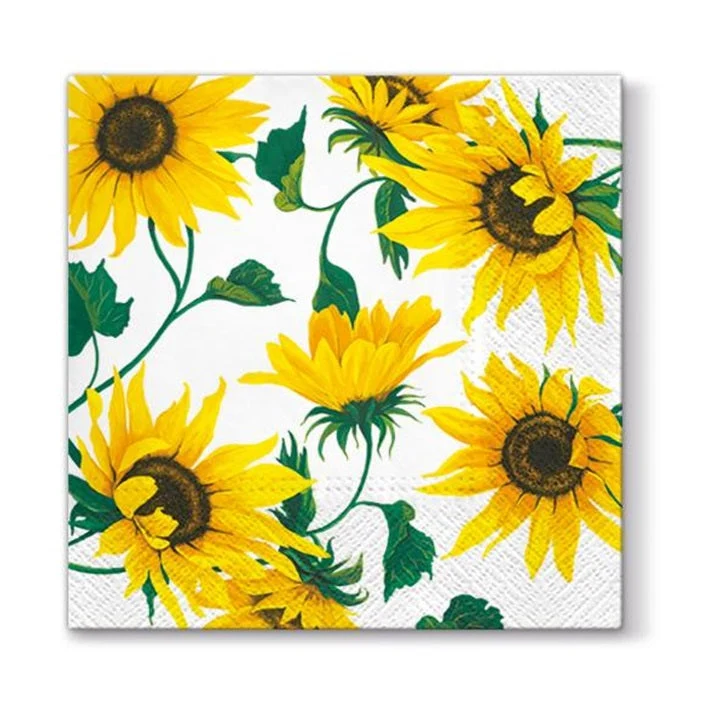 Decoupage Napkins - Sunflowers - 1 pc