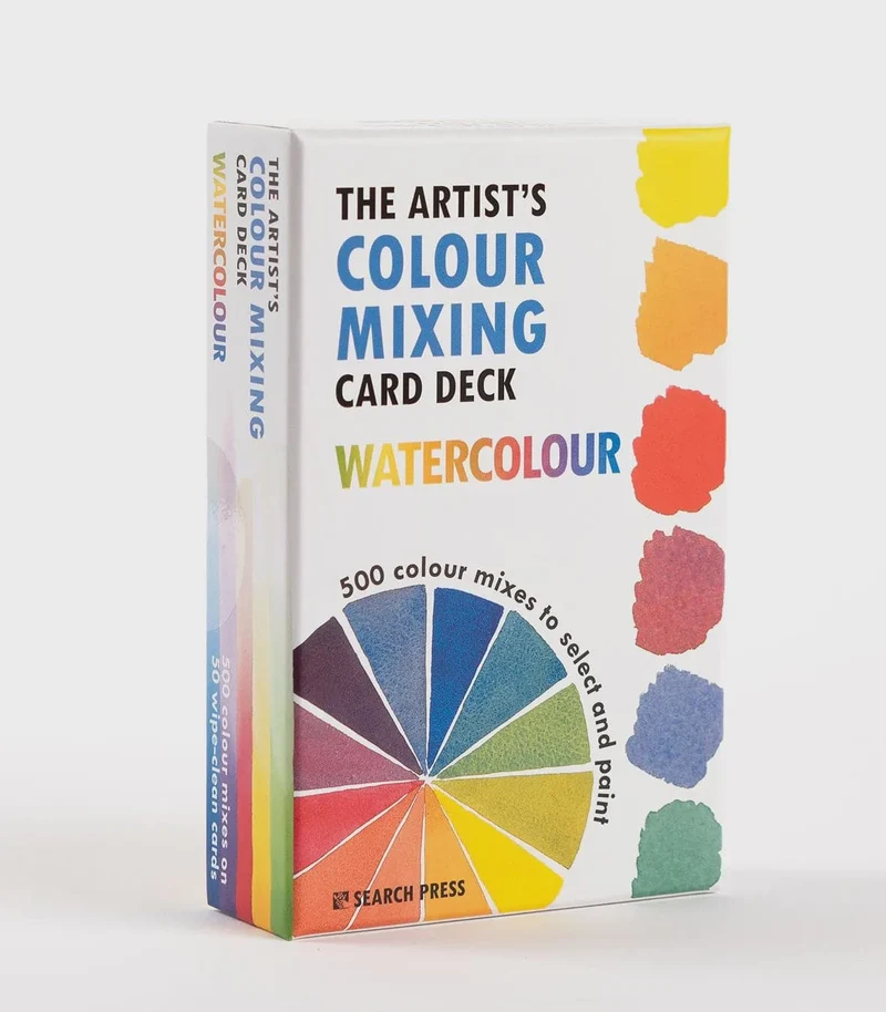 The Artist's Colour Mixing Card Deck - Watercolour