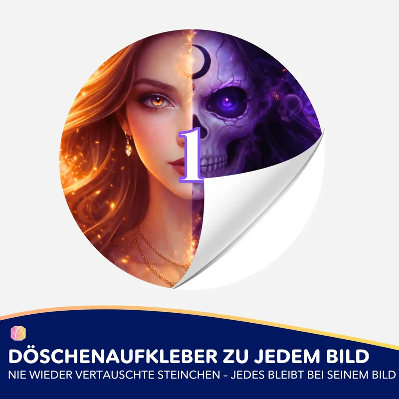 Döschenaufkleber - Die Schönheit des Unausweichlichen