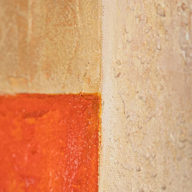 Moderne Acrylbilder mit geometrischer Struktur im Rahmen „Ordnung und Bewegung“