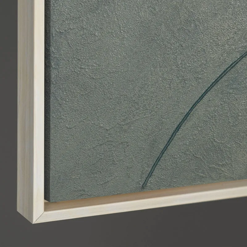 Acrylbilder als ruhige Wanddeko im Rahmen „Ewige Linie“