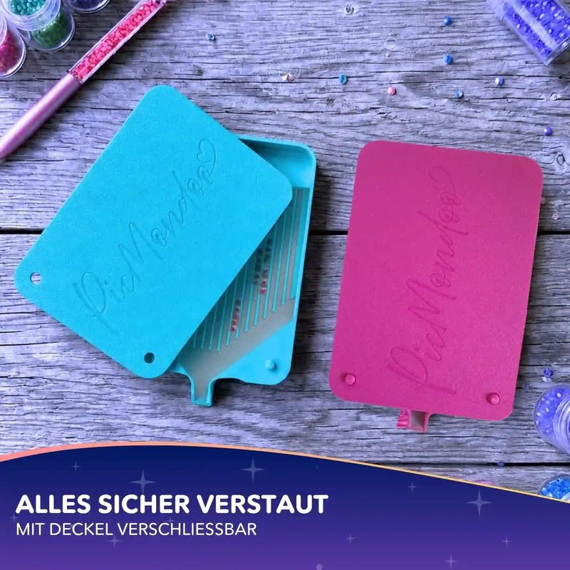 3D Glitzer Schiffchen M