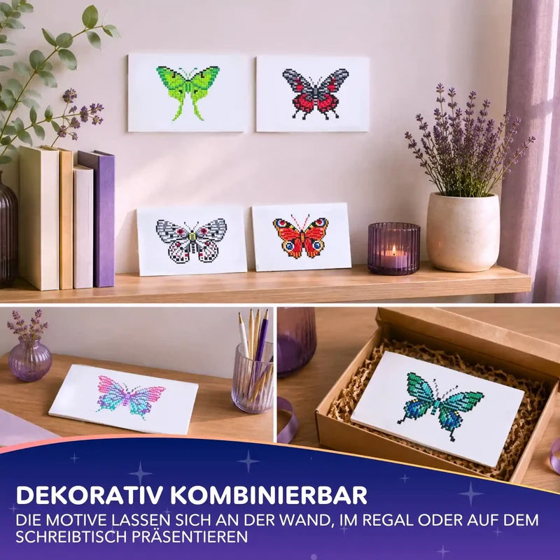 Mini Diamonds - Schmetterlinge