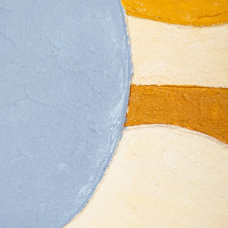 Modernes Wandbild im Rahmen „Sphäre der Balance“ auf Leinwand