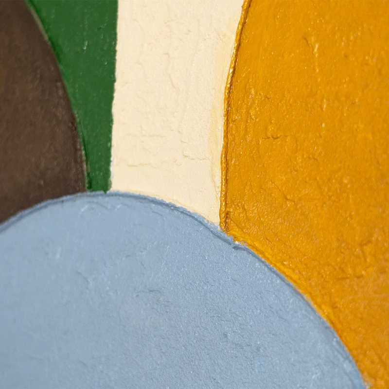Modernes Wandbild im Rahmen „Sphäre der Balance“ auf Leinwand