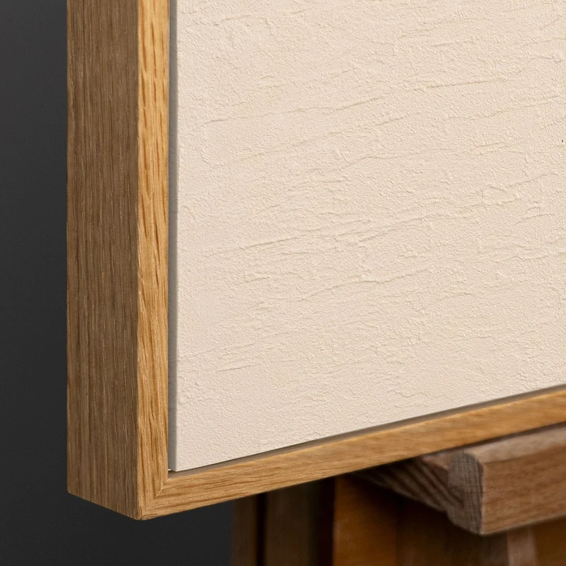 Modernes Wandbild im Rahmen „Sphäre der Balance“ auf Leinwand