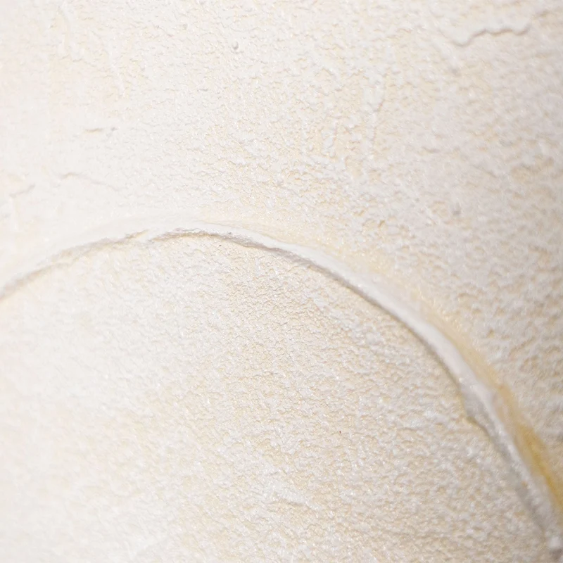 Abstraktes Leinwandbild „Weißer Code“ im Rahmen – moderne Wandkunst