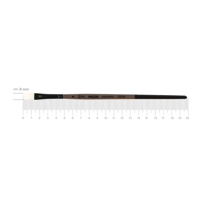 ROSA Synthetic Flat Brush MOON 1203F