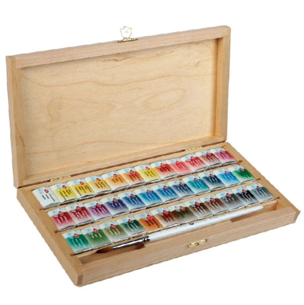 White Nights Watercolors in Wooden Box