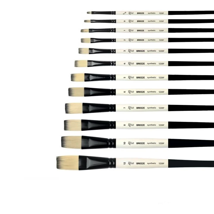 ROSA BREEZE 1226F Synthetic Flat Brush
