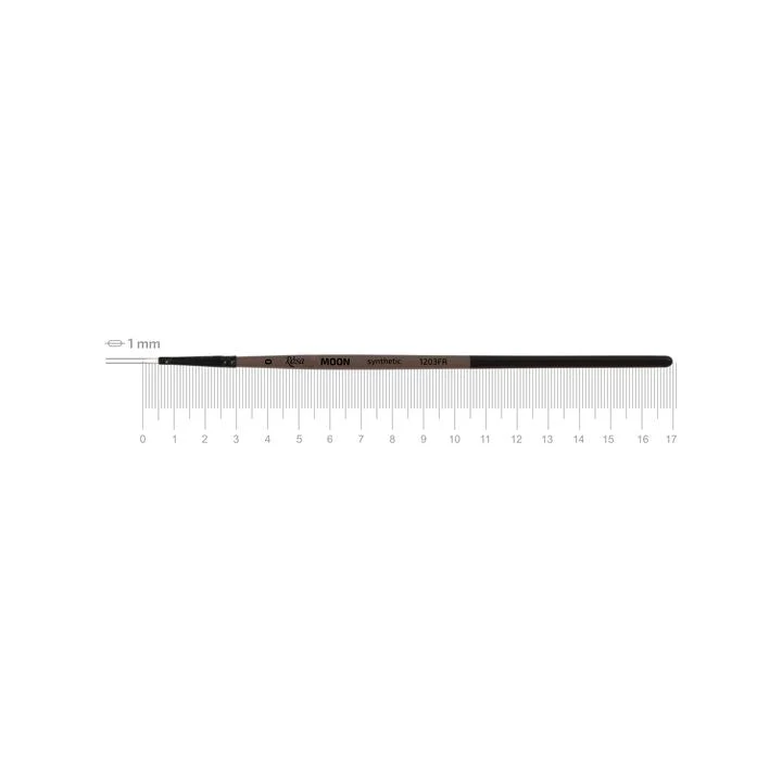 ROSA MOON Synthetic Oval Brush 1203FR