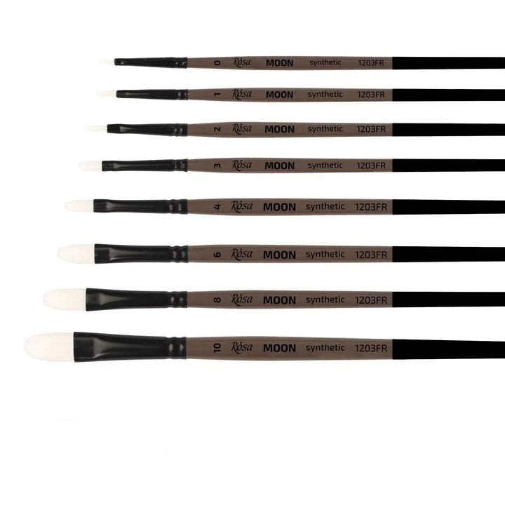 ROSA MOON Synthetic Oval Brush 1203FR