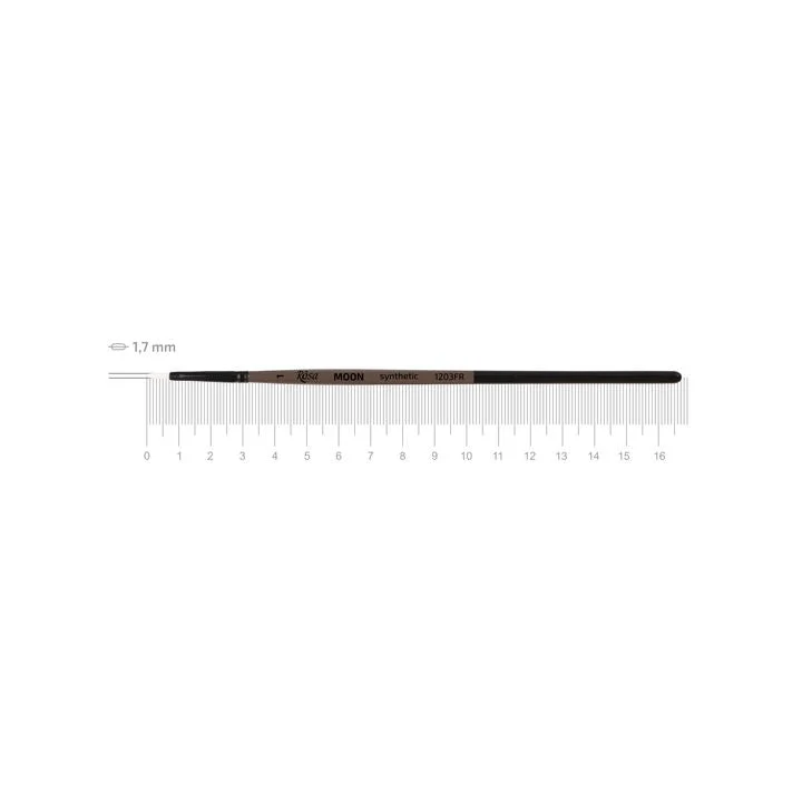 ROSA MOON Synthetic Oval Brush 1203FR