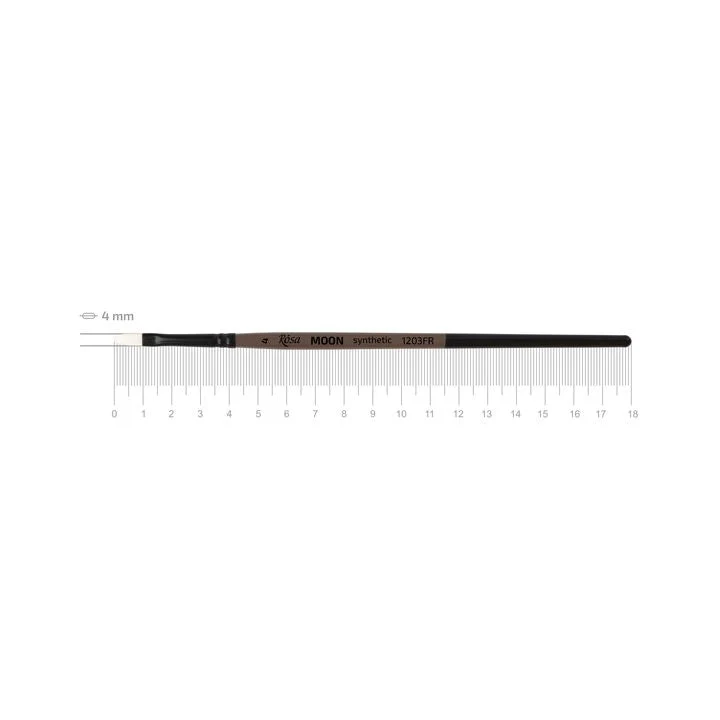 ROSA MOON Synthetic Oval Brush 1203FR