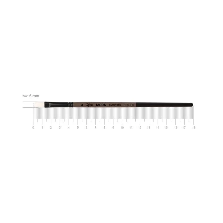 ROSA MOON Synthetic Oval Brush 1203FR
