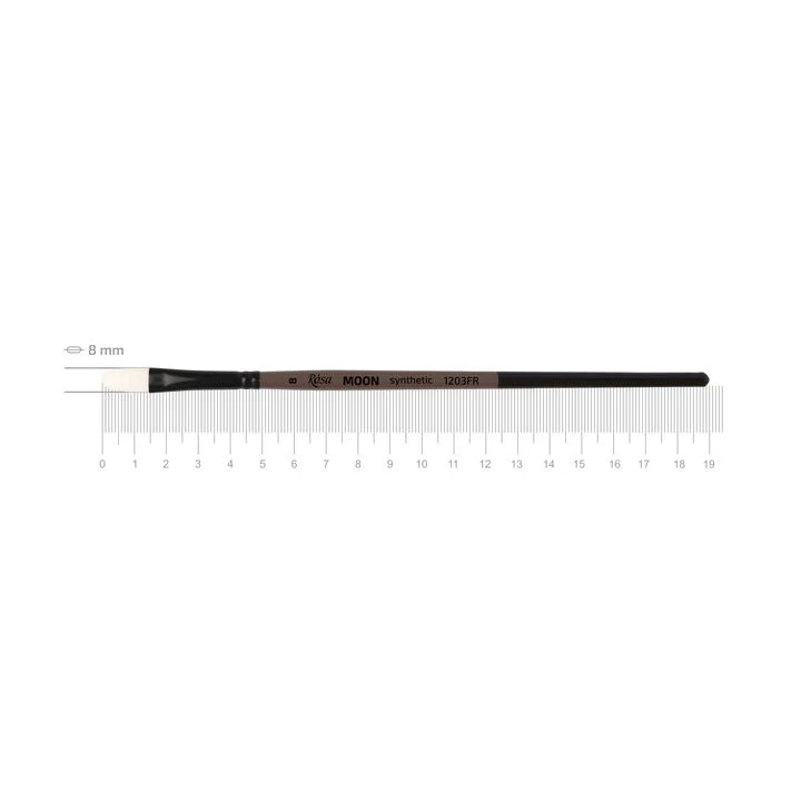 ROSA MOON Synthetic Oval Brush 1203FR