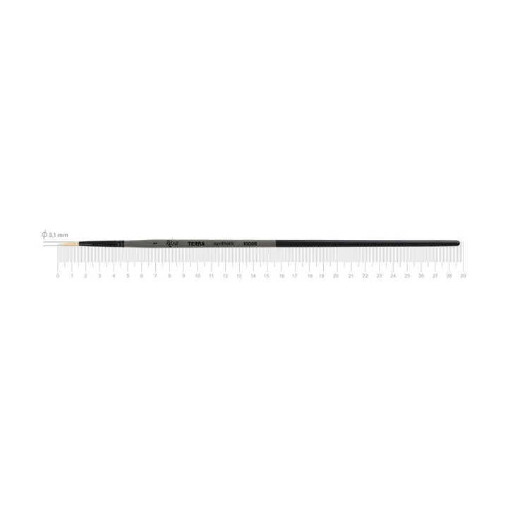ROSA TERRA 1608R Synthetic Round Brush