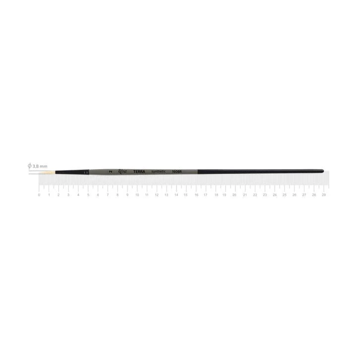 ROSA TERRA 1608R Synthetic Round Brush