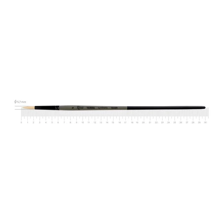 ROSA TERRA 1608R Synthetic Round Brush