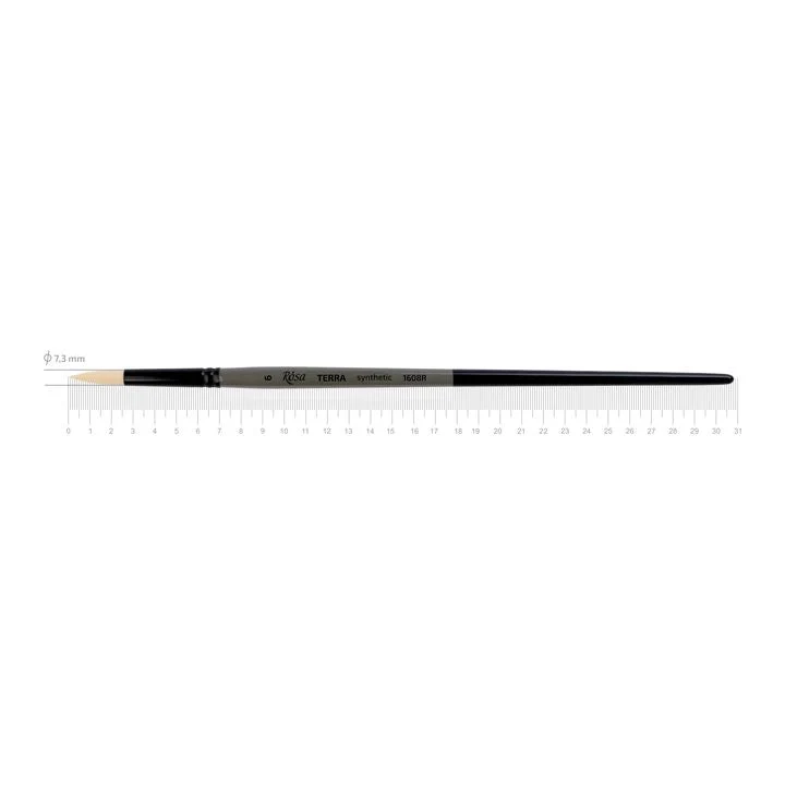 ROSA TERRA 1608R Synthetic Round Brush