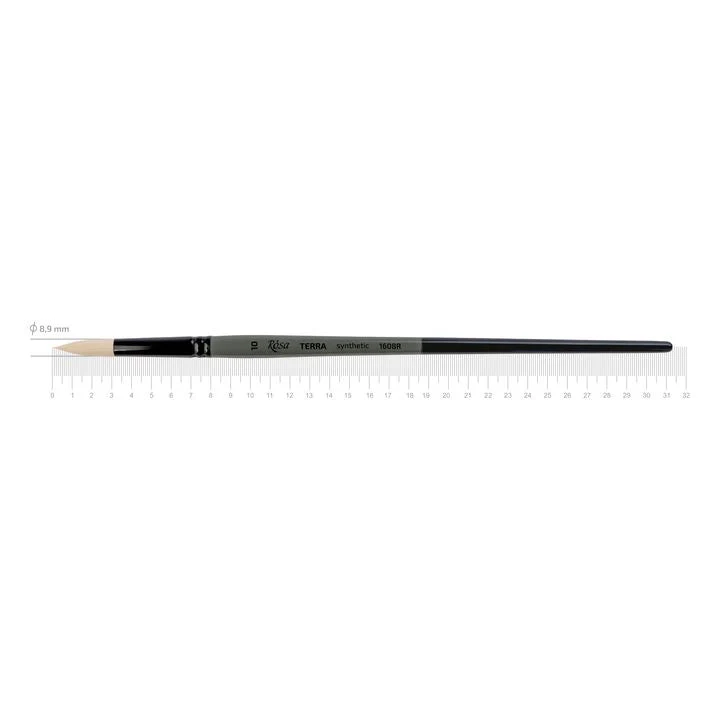 ROSA TERRA 1608R Synthetic Round Brush