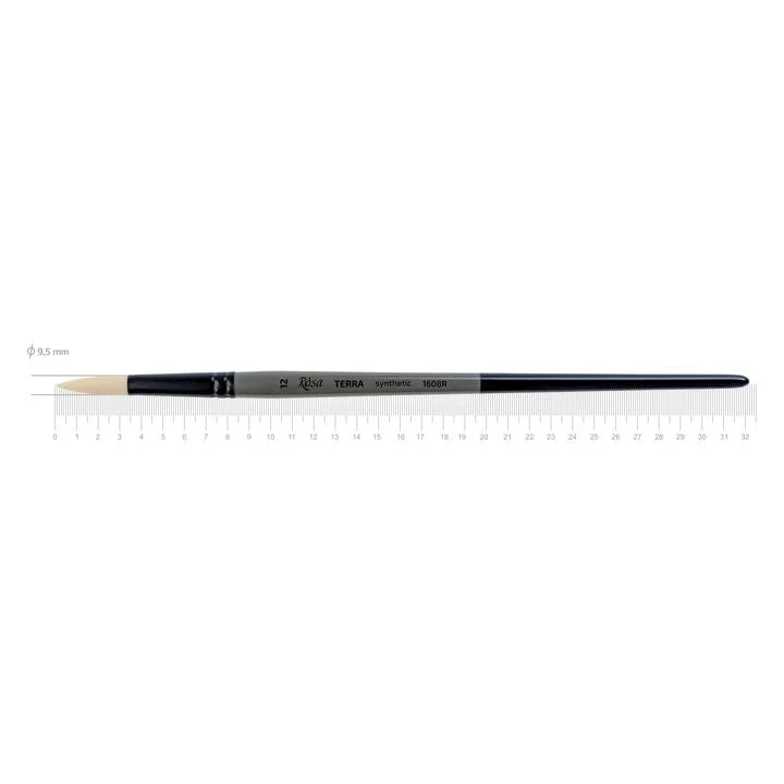 ROSA TERRA 1608R Synthetic Round Brush