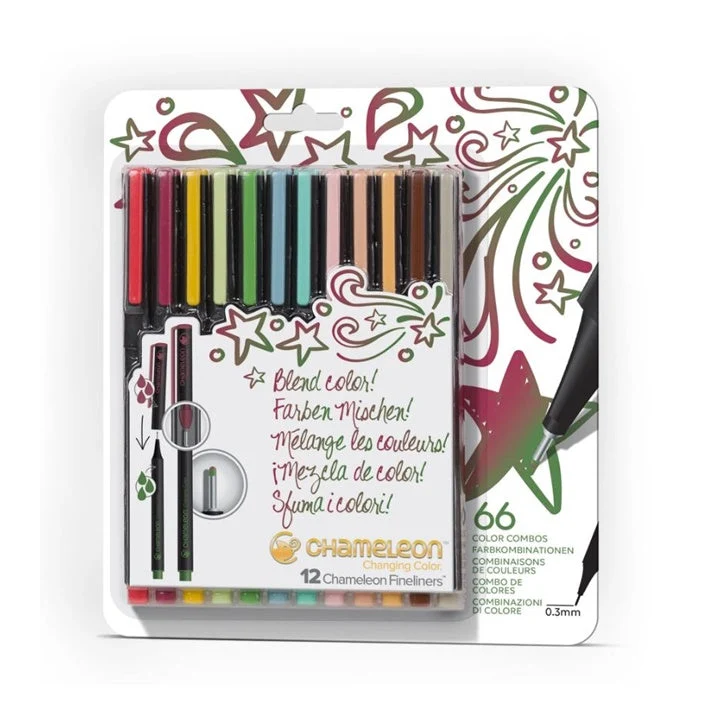 Chameleon Designer Colors Markers, Set of 12