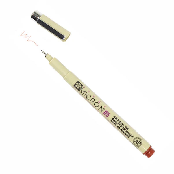 SAKURA Technical Pen Pigma Micron BROWN