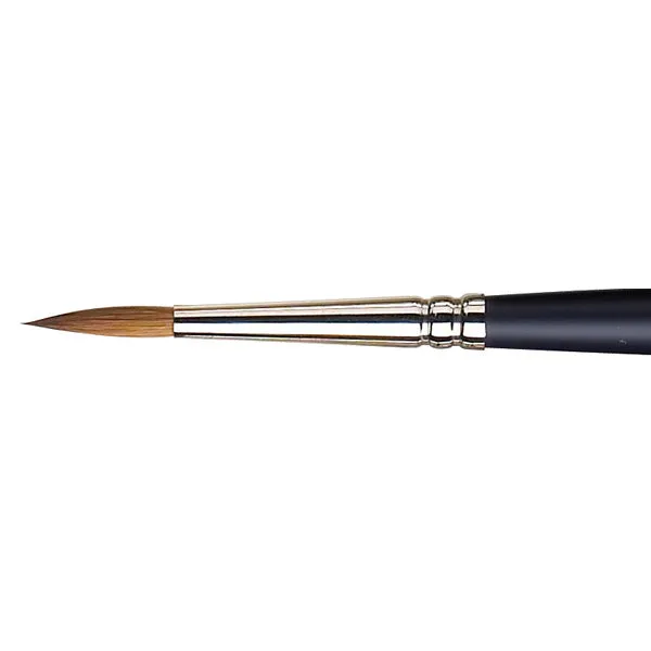 Winsor and Newton - Artists' Watercolour Sable Round Short Handle Brush - No. 5