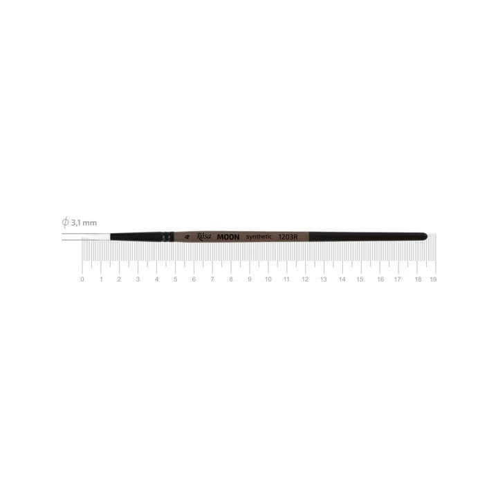 ROSA MOON 1203R Synthetic Round Brush