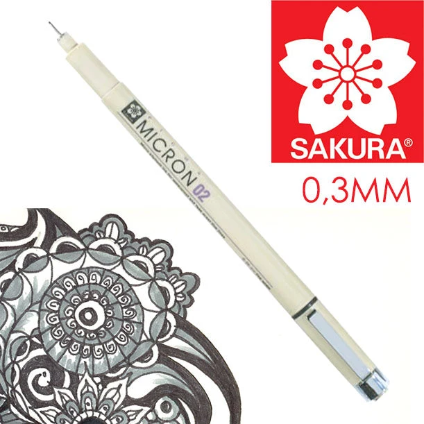 SAKURA Pigma Micron BLACK Technical Pen