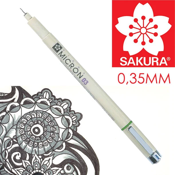 SAKURA Pigma Micron BLACK Technical Pen
