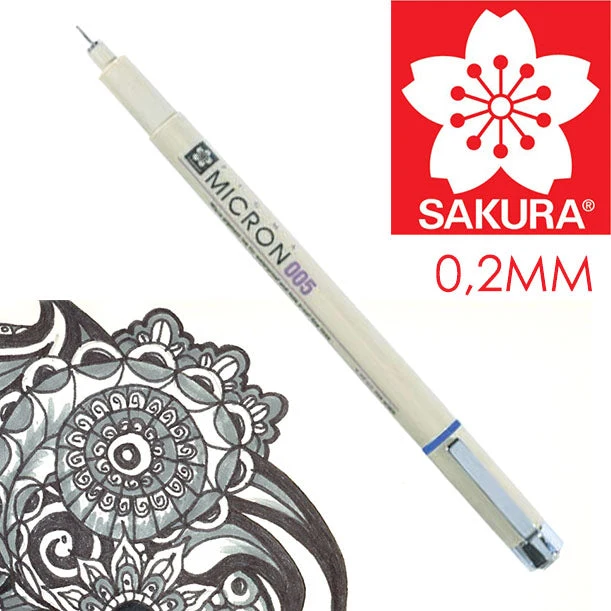 SAKURA Pigma Micron BLACK Technical Pen