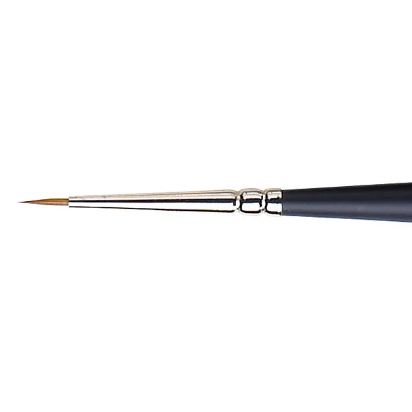 Winsor and Newton - Artists' Watercolour Sable Round Short Handle Brush - No. 00