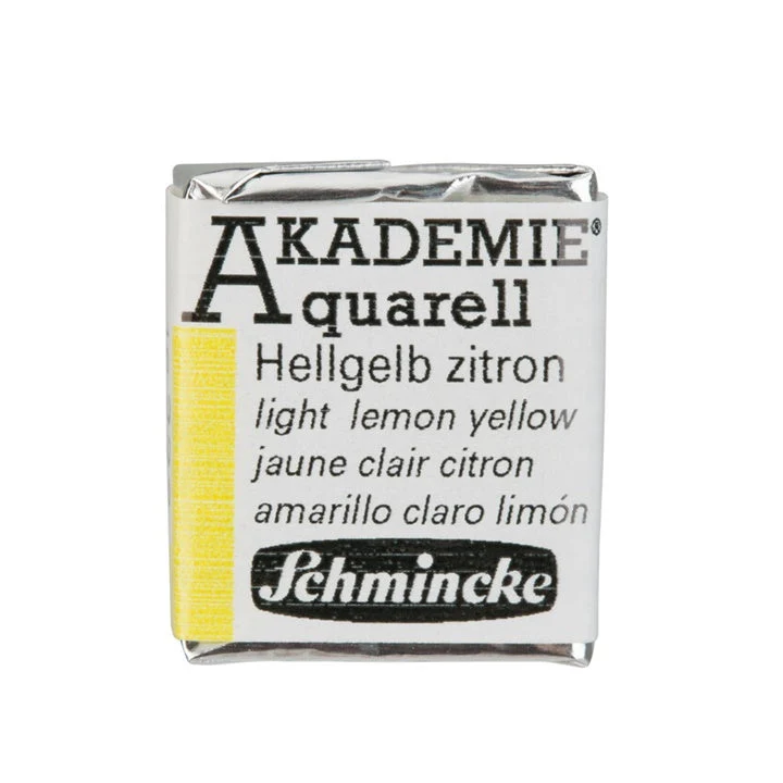 Schmincke AKADEMIE Watercolors, 1/2 Pans