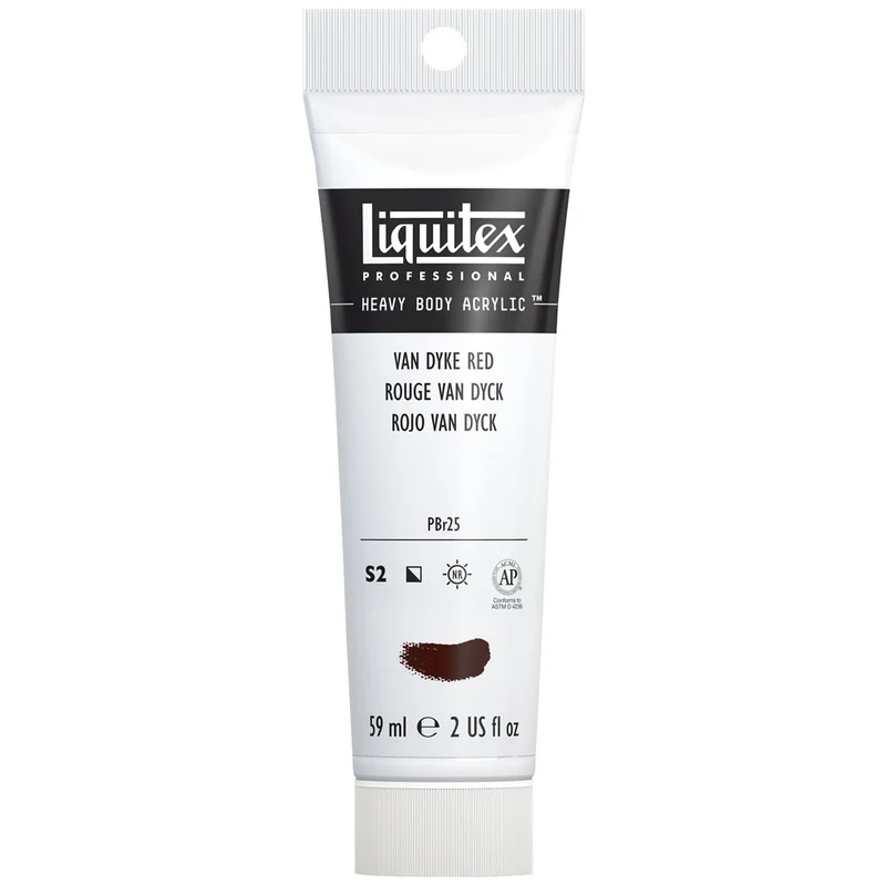 Liquitex - Heavy Body Acrylic Colour - 59ml Vandyke Red Hue