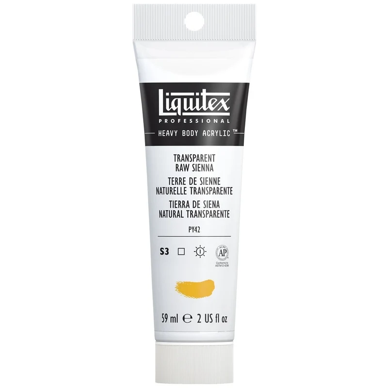 Liquitex - Heavy Body Acrylic Colour - 59ml Transparent Raw Sienna