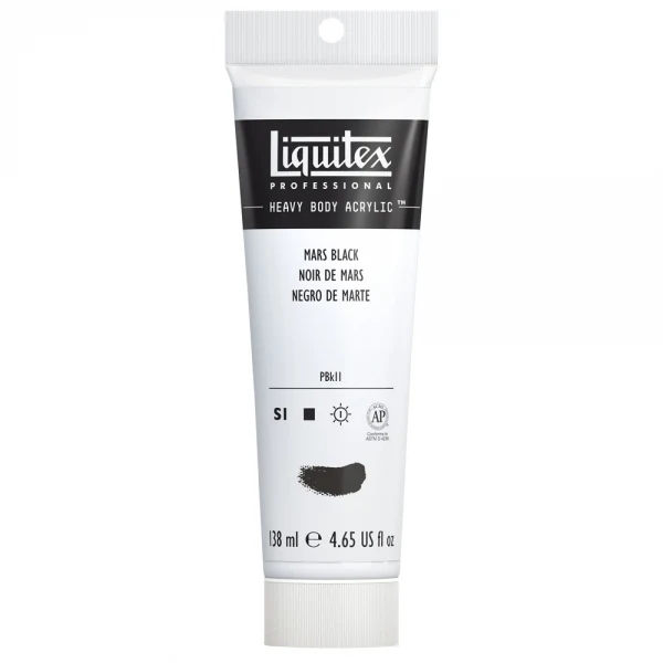 Liquitex - Heavy Body Acrylic Colour - 138ml Mars Black