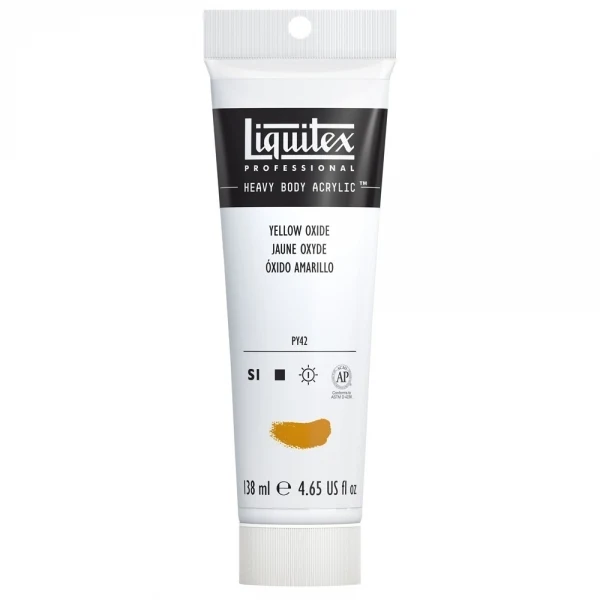 Liquitex - Heavy Body Acrylic Colour - 138ml Yellow Oxide