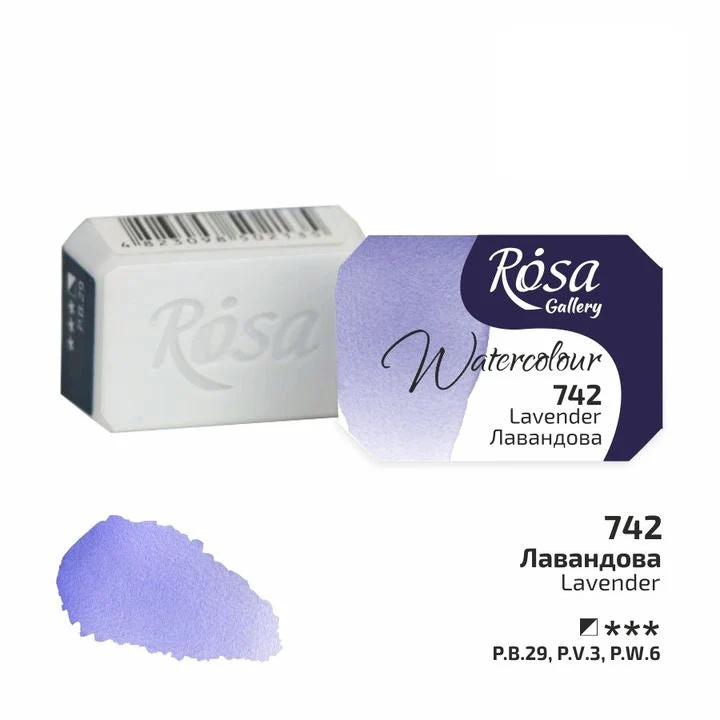 Rosa Gallery Watercolor Paints Half Pan 2.5 ml