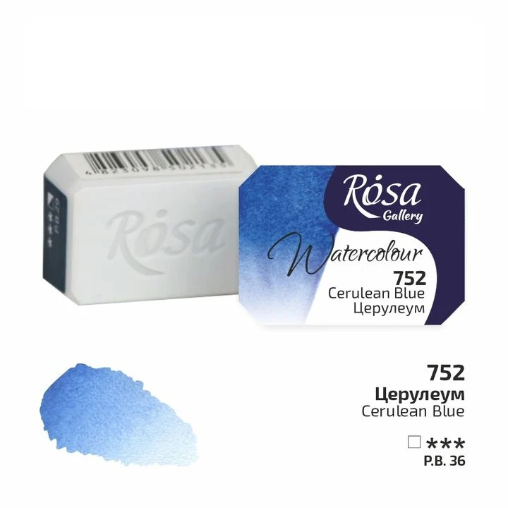 Rosa Gallery Watercolor Paints Half Pan 2.5 ml