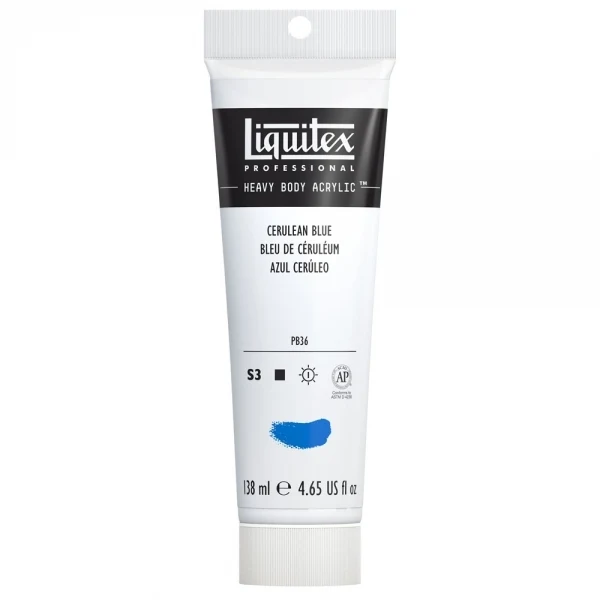 Liquitex - Heavy Body Acrylic Colour - 138ml Cerulean Blue