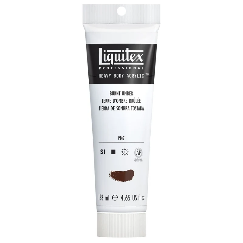 Liquitex - Heavy Body Acrylic Colour - 138ml Burnt Umber