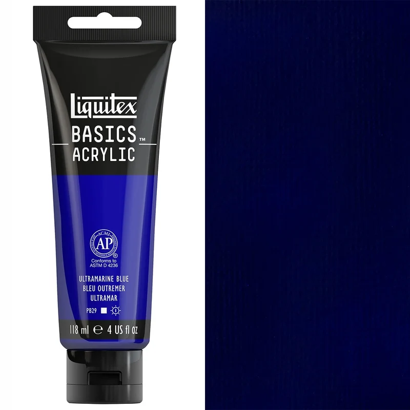 Liquitex - Basics Acrylic Colour - 118ml Ultramarine