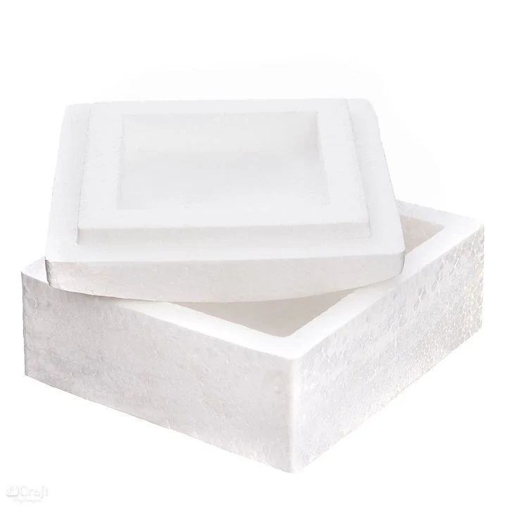Square Polystyrene Box 13.5 x 13.5 cm