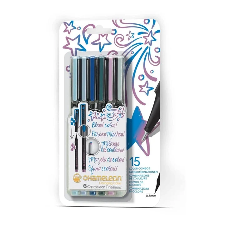 Chameleon Cool Colors Markers, Set of 6