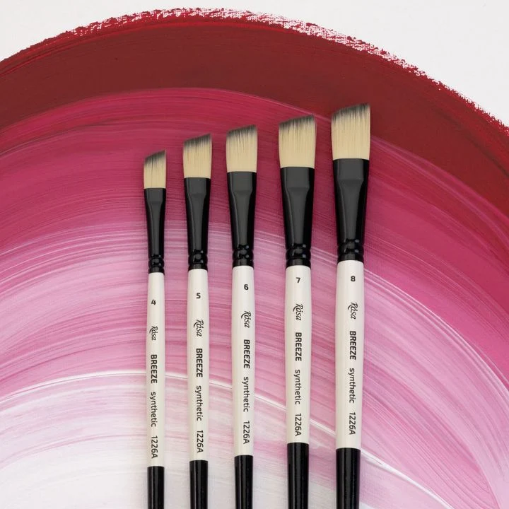 ROSA BREEZE 1226A Synthetic Angled Brush
