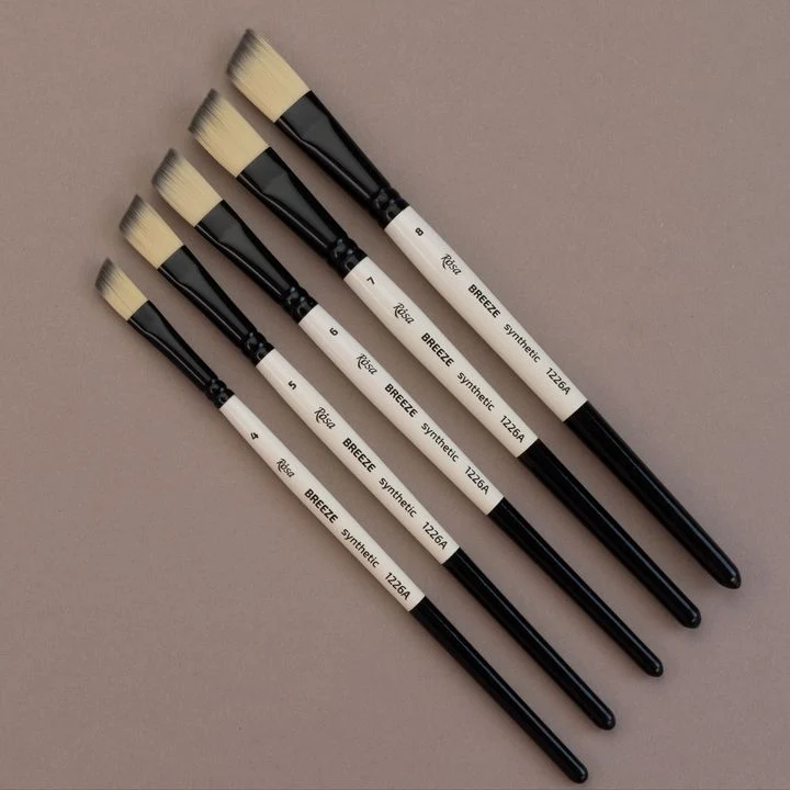 ROSA BREEZE 1226A Synthetic Angled Brush